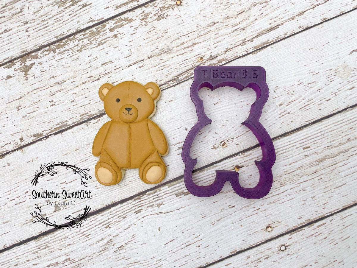 Teddy Bear Stuffed Animal Cookie Cutter Bobbi's Cutters