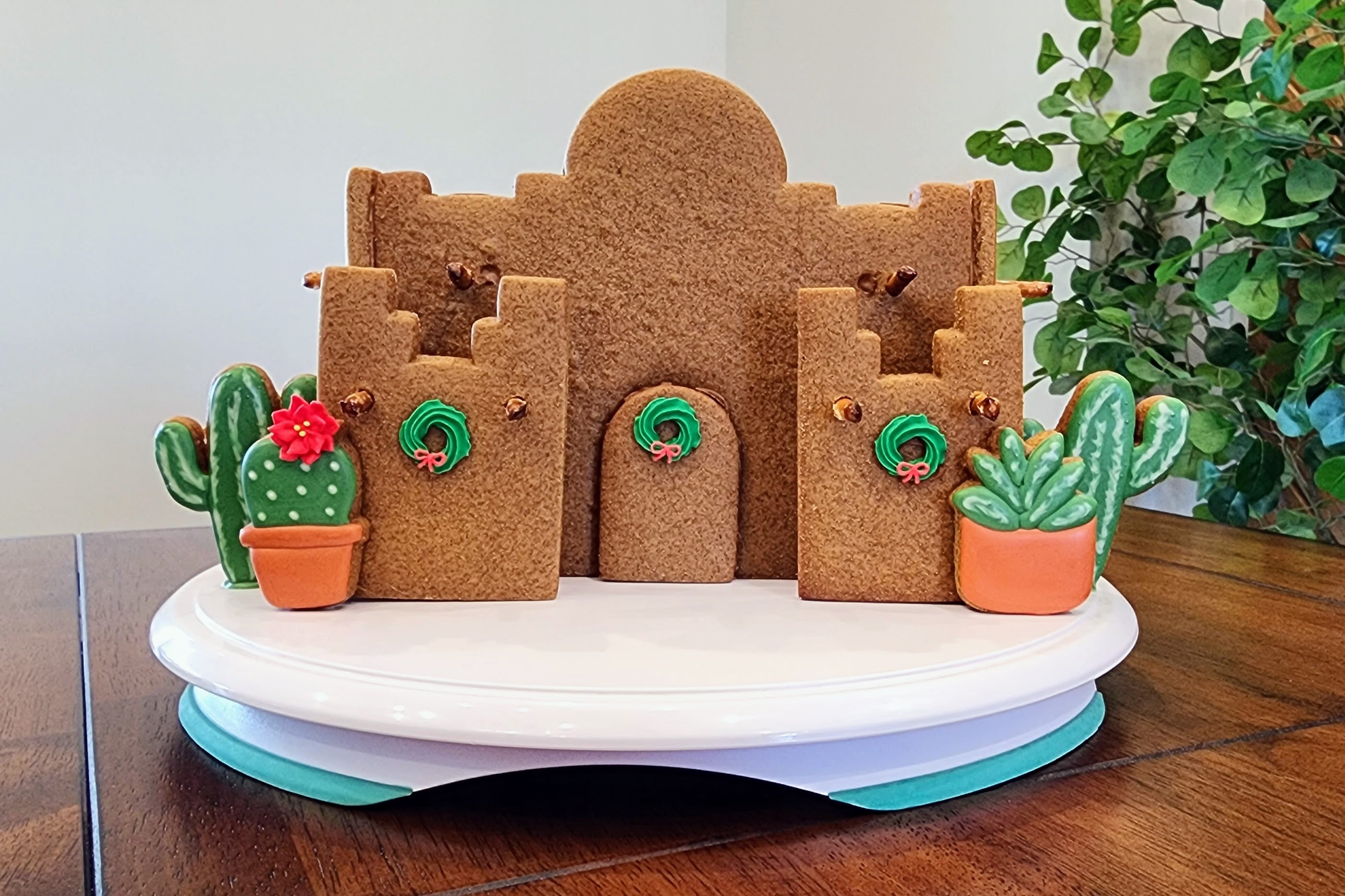 gingerbread house plants Adobe Gingerbread House Cookie Cutter – Bobbi's Cutters
