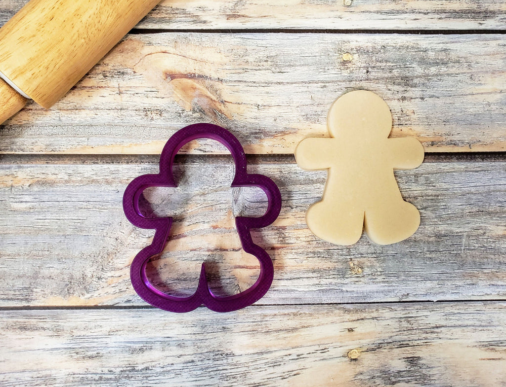 Giant Gingerbread Man #3 Cookie Cutter or Fondant Cutter and Clay Cutter