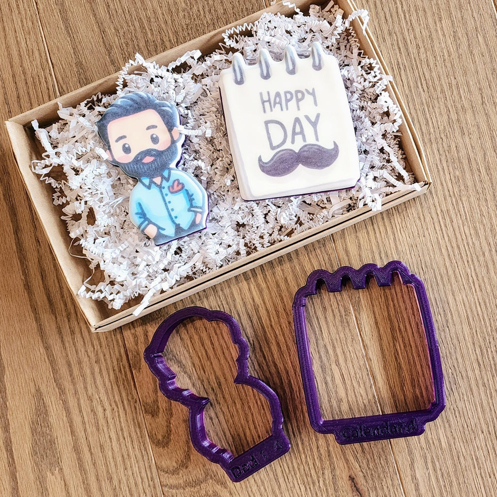 Bearded Dad Cookie Cutter