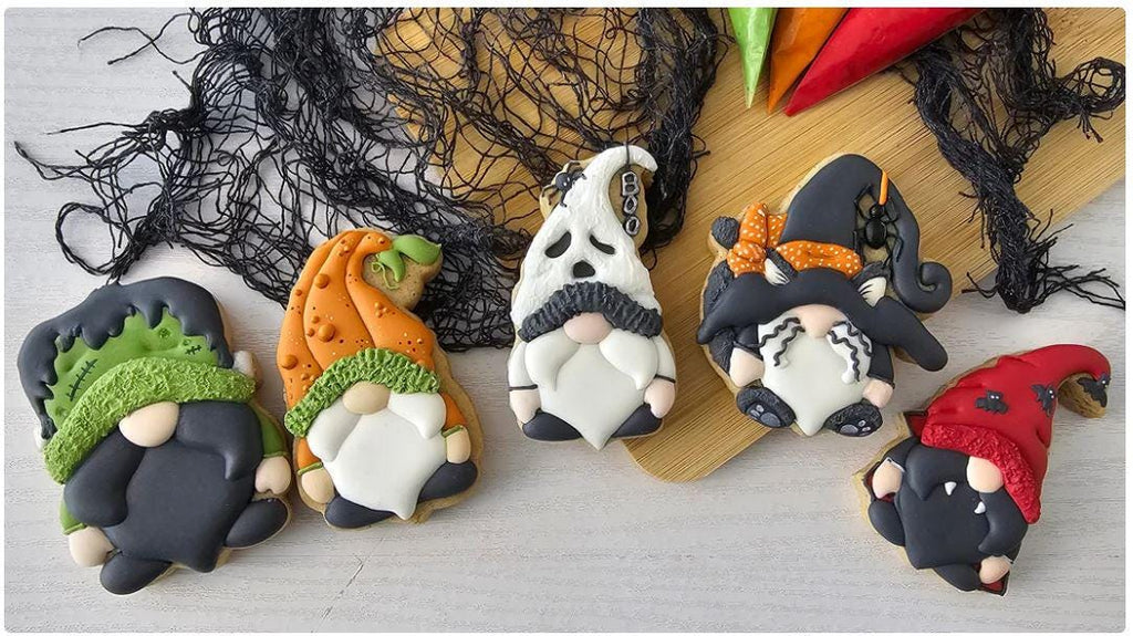 Halloween Gnomies Set of 5 Cookie Cutters