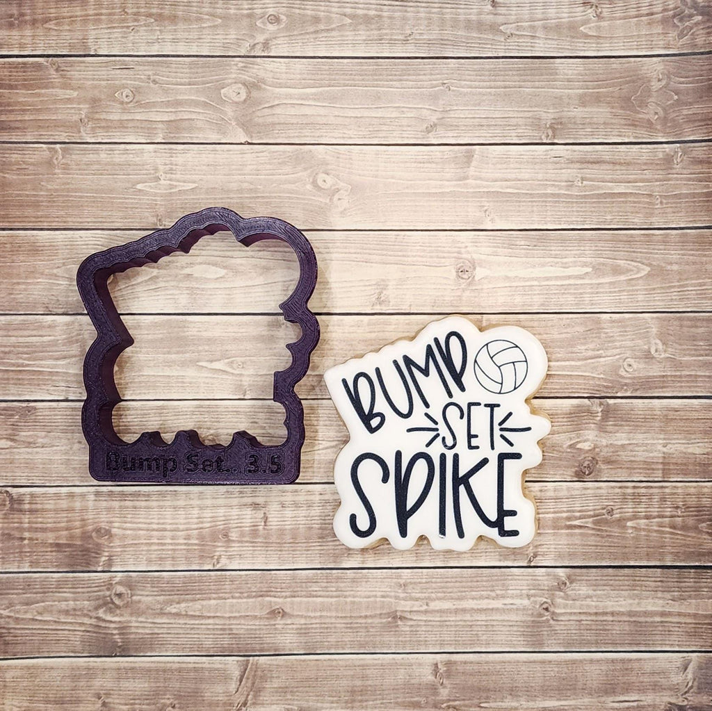 Bump Set Spike Cookie Cutter