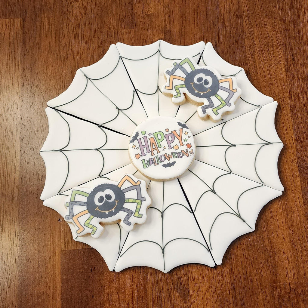 Spider Web Platter Cookie Cutter Set