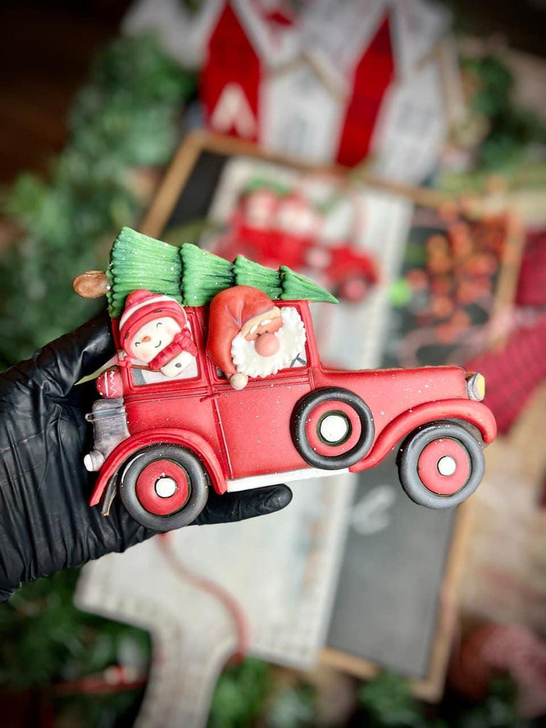 Truck with Christmas Tree Cookie Cutter Set by Sunday Cookers