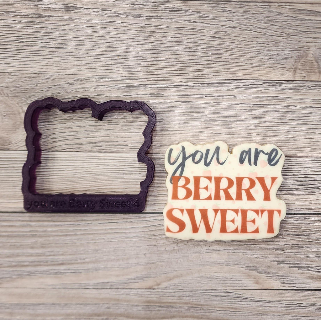 Strawberry and You Are Berry Sweet Cookie Cutter Set