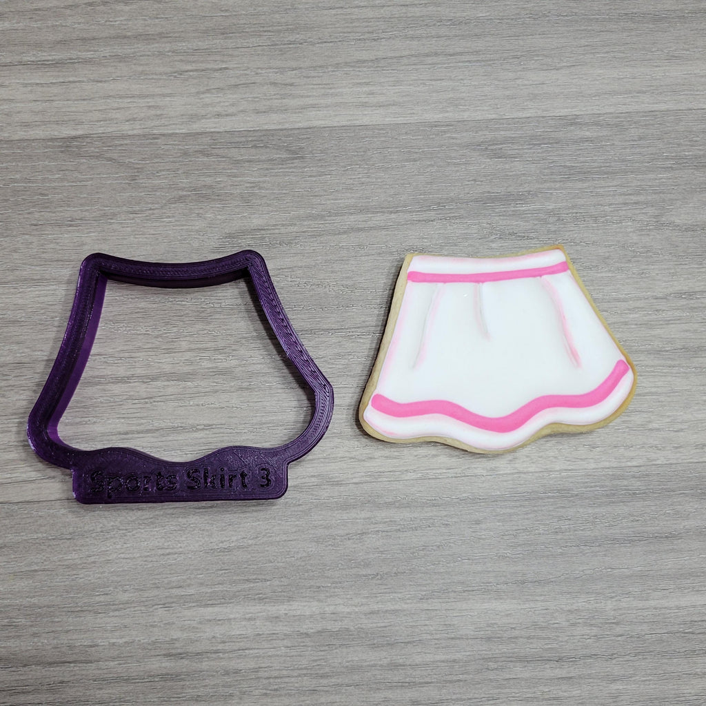 Sport Top and Skirt Cookie Cutters