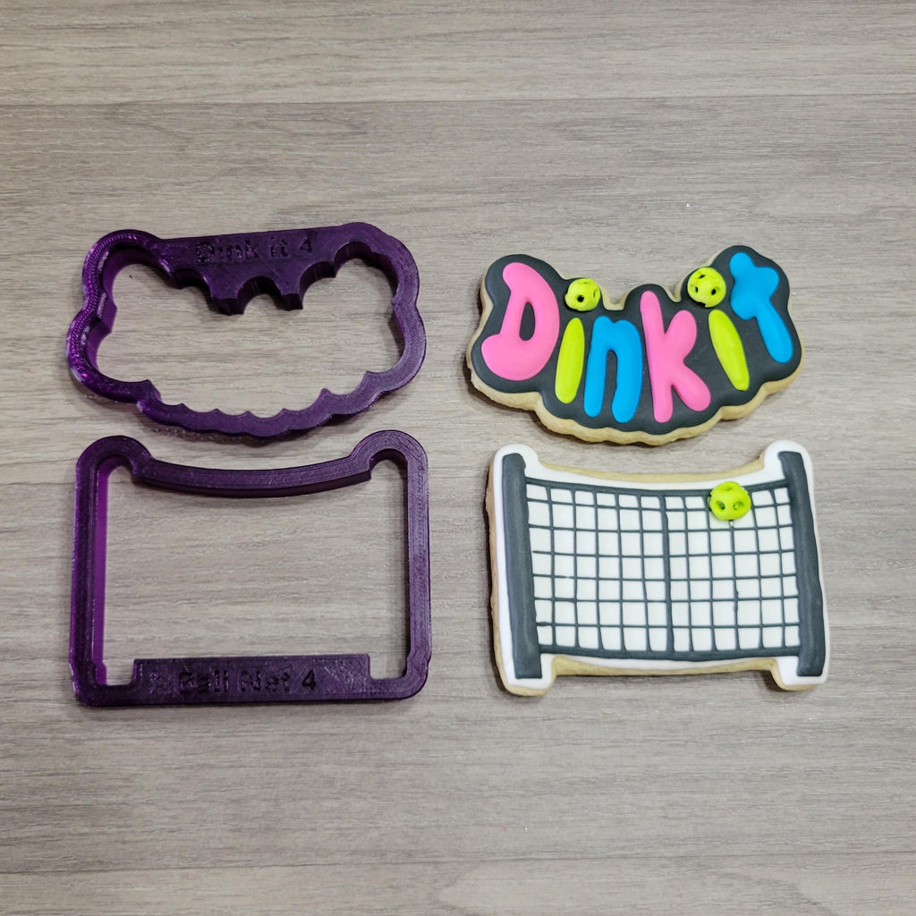 Pickleball Net Cookie Cutter