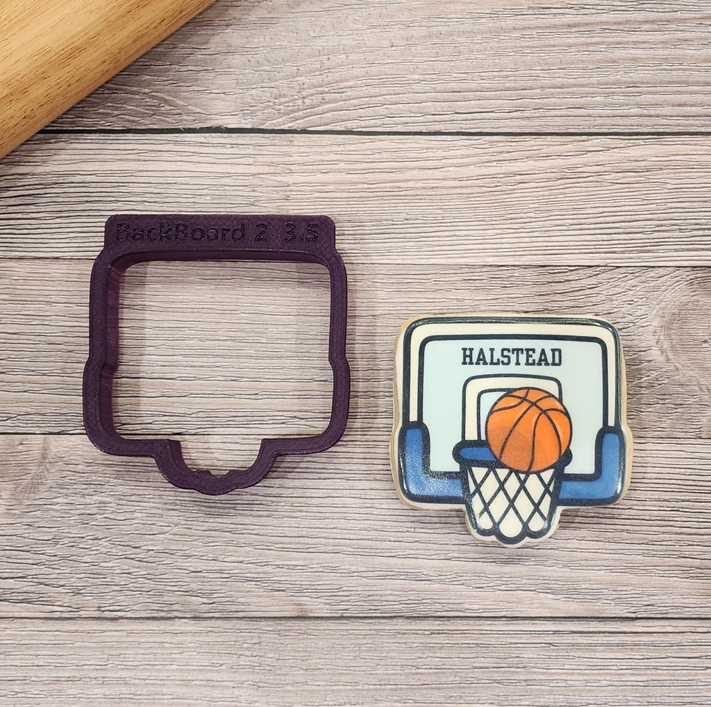 Basketball Backboard #2 Cookie Cutter
