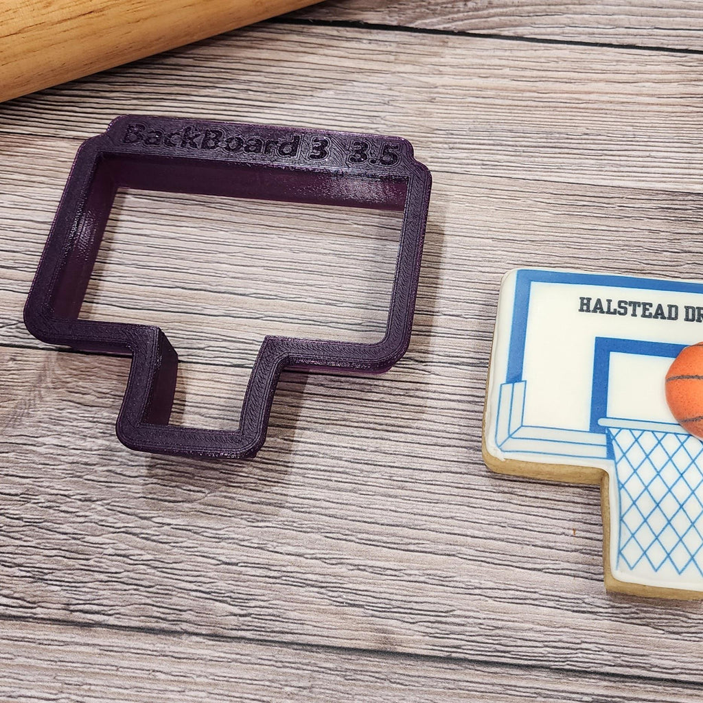 Basketball Backboard #3 or Football Goal Cookie Cutter