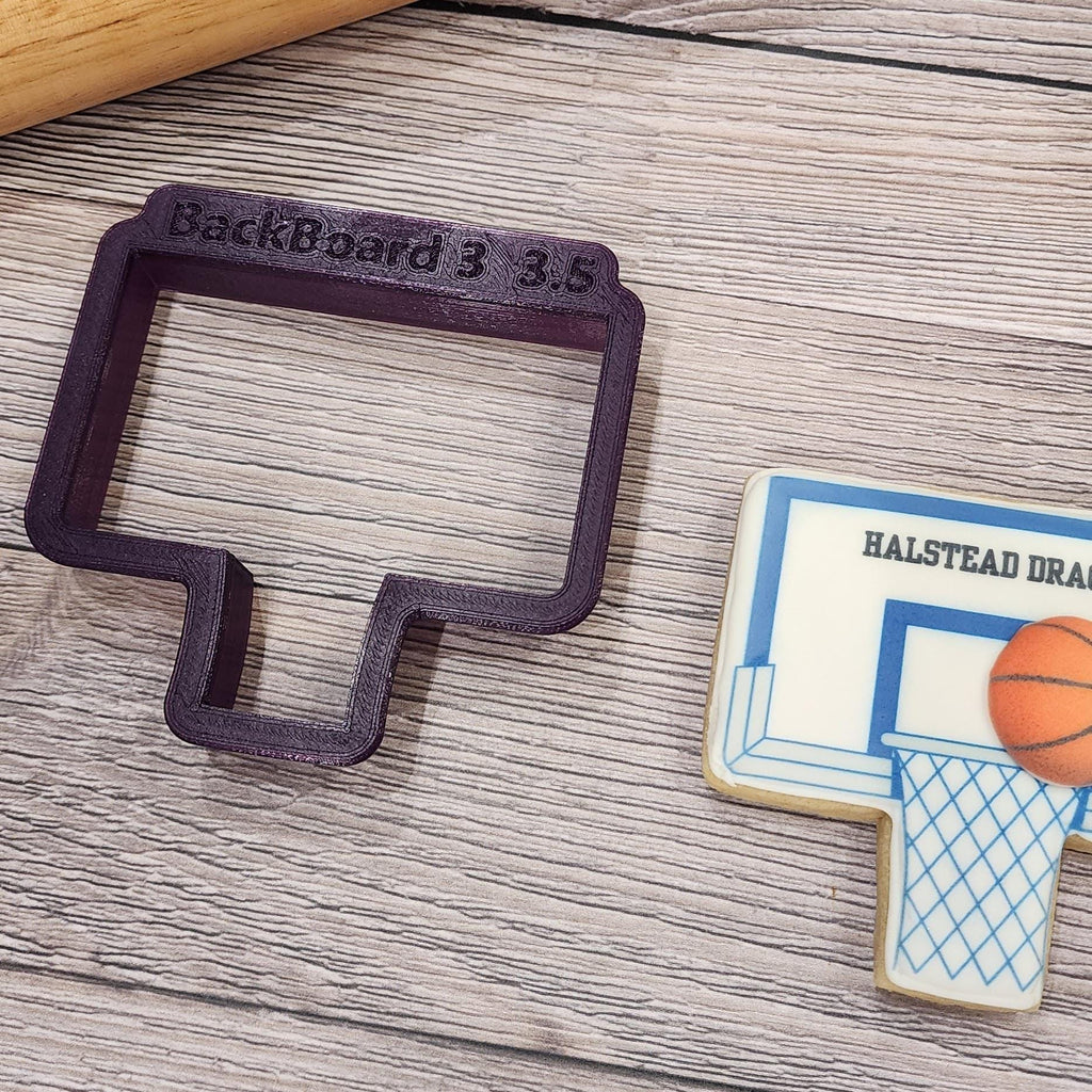Basketball Backboard #3 or Football Goal Cookie Cutter