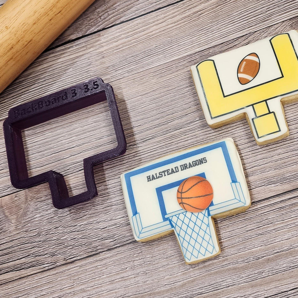 Basketball Backboard #3 or Football Goal Cookie Cutter