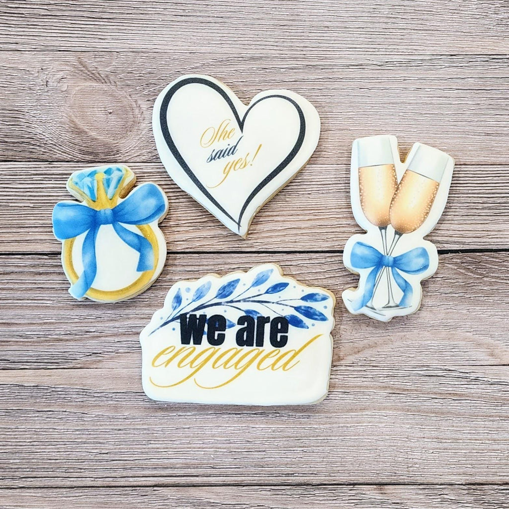 Diamond Ring with Bow Cookie Cutter