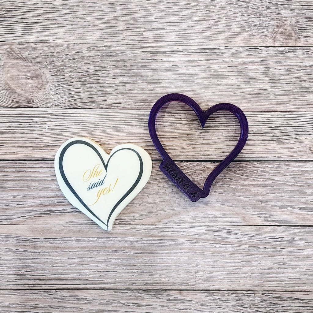 Heart #6 Cookie Cutter