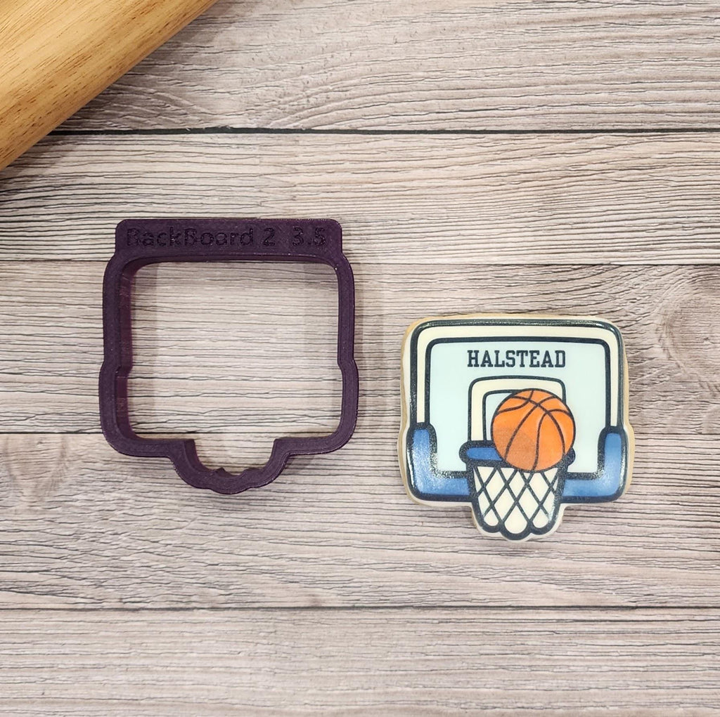 Basketball Backboard #2 Cookie Cutter