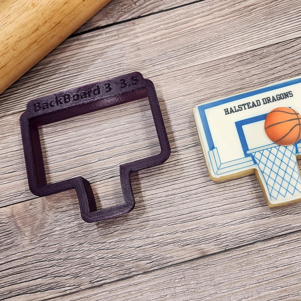 Basketball Backboard #3 or Football Goal Cookie Cutter