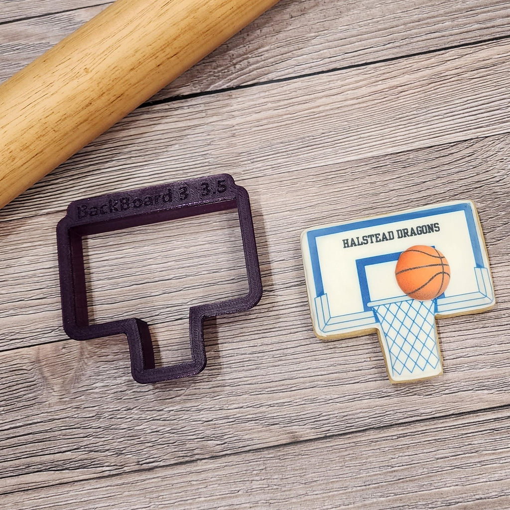 Basketball Backboard #3 or Football Goal Cookie Cutter