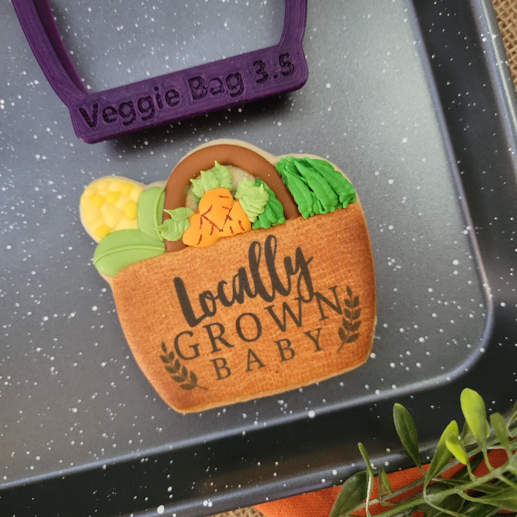 Veggie or Flower Bag Cookie Cutter