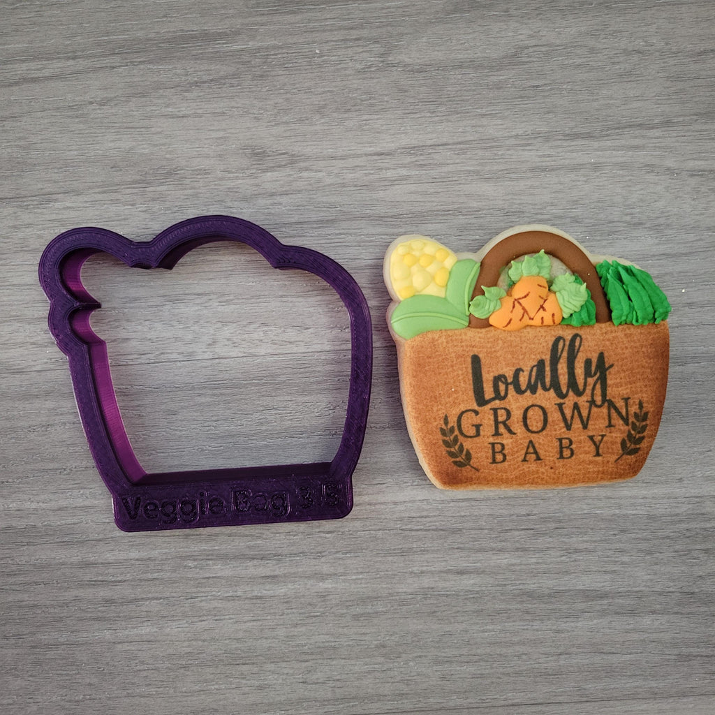 Veggie or Flower Bag Cookie Cutter