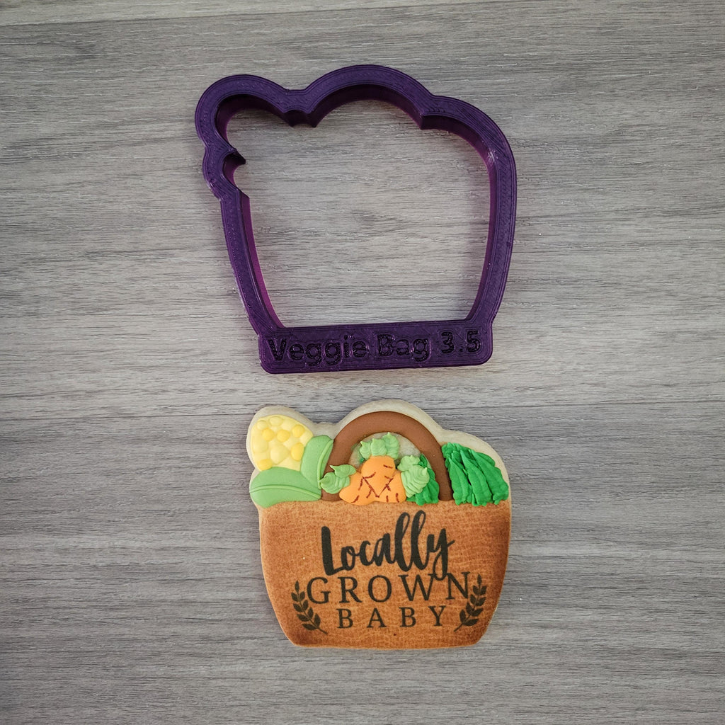 Veggie or Flower Bag Cookie Cutter