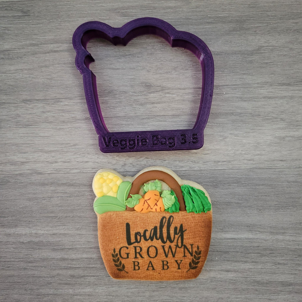 Veggie or Flower Bag Cookie Cutter