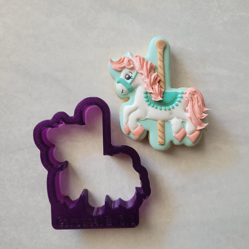 Carousel Horse #2 Cookie Cutter