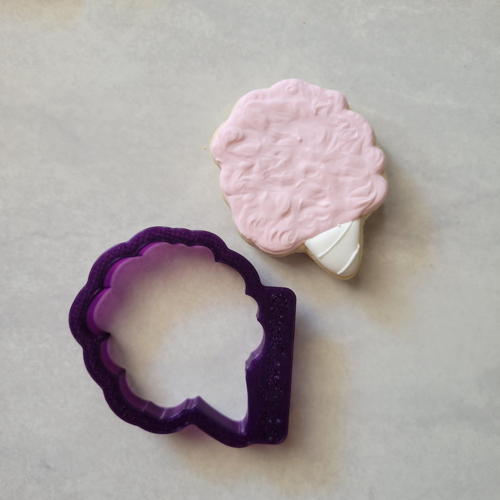 Cotton Candy #2 Cookie Cutter