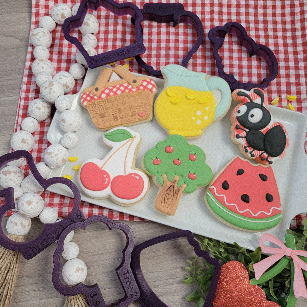Summer Picnic Set of 6 Cookie Cutters