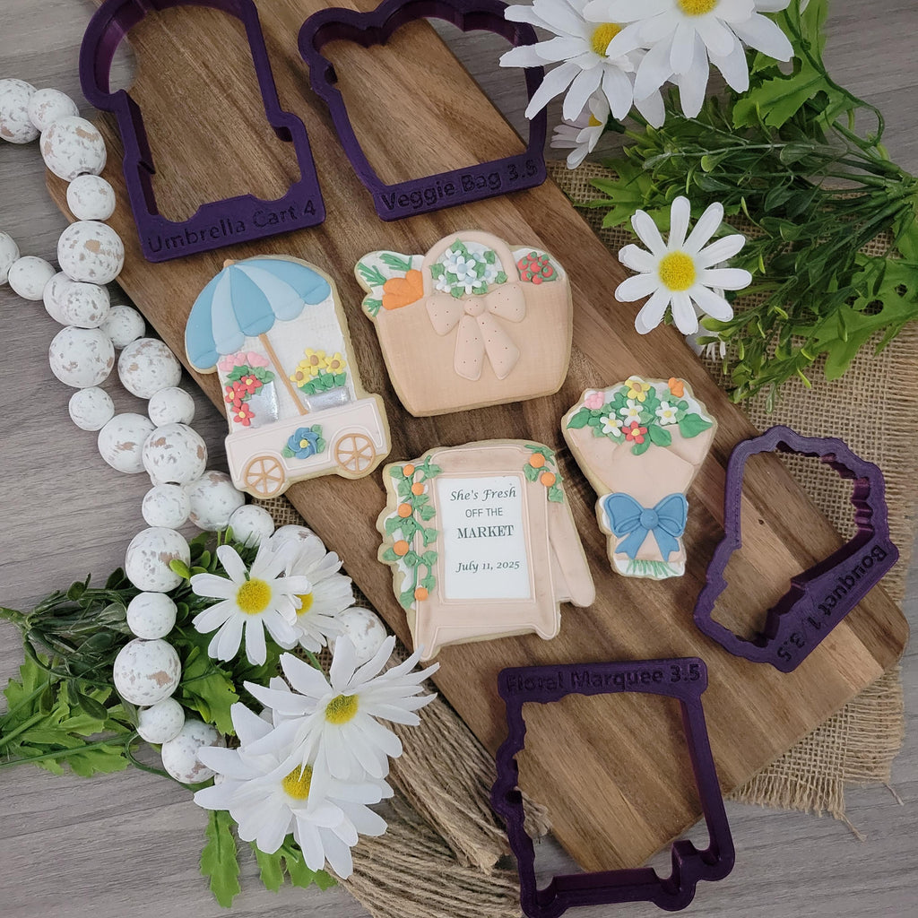 Fresh Off the Market Set of 4 Cookie Cutters