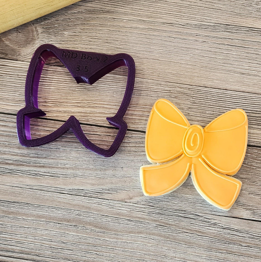 Miss Doughmestic Bow #2 Cookie Cutter