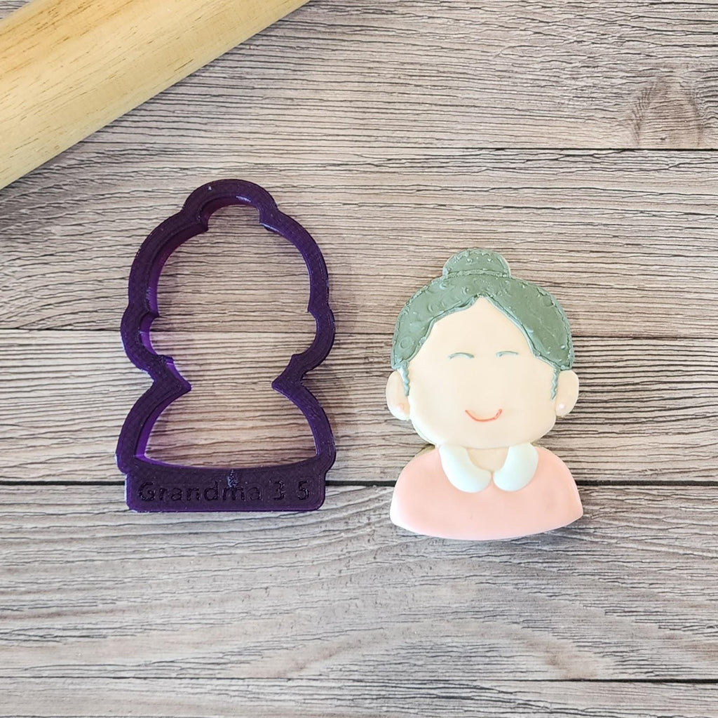Grandpa and Grandma Cookie Cutter