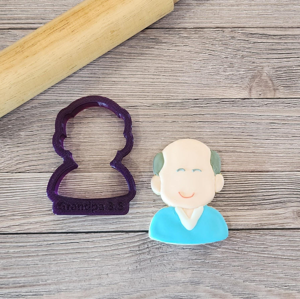 Grandpa and Grandma Cookie Cutter