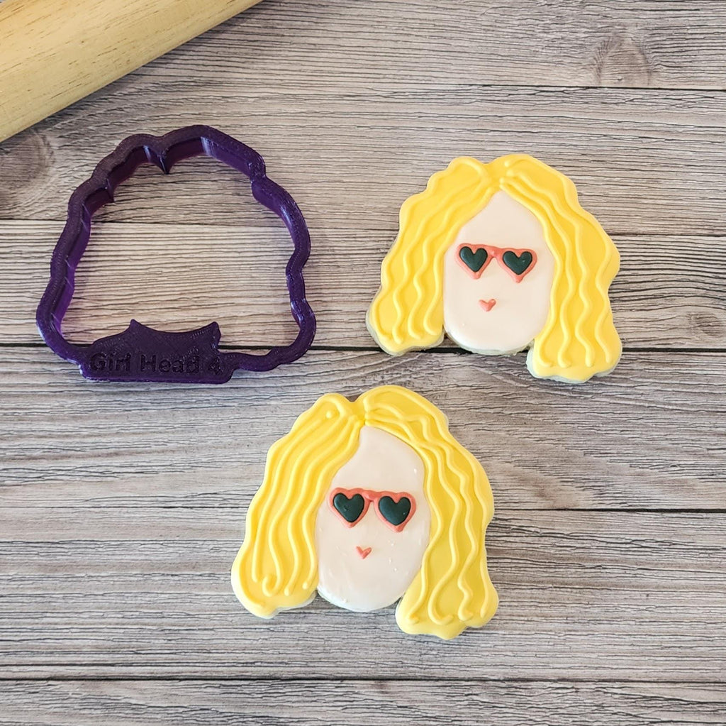 Girl Head Cookie Cutter