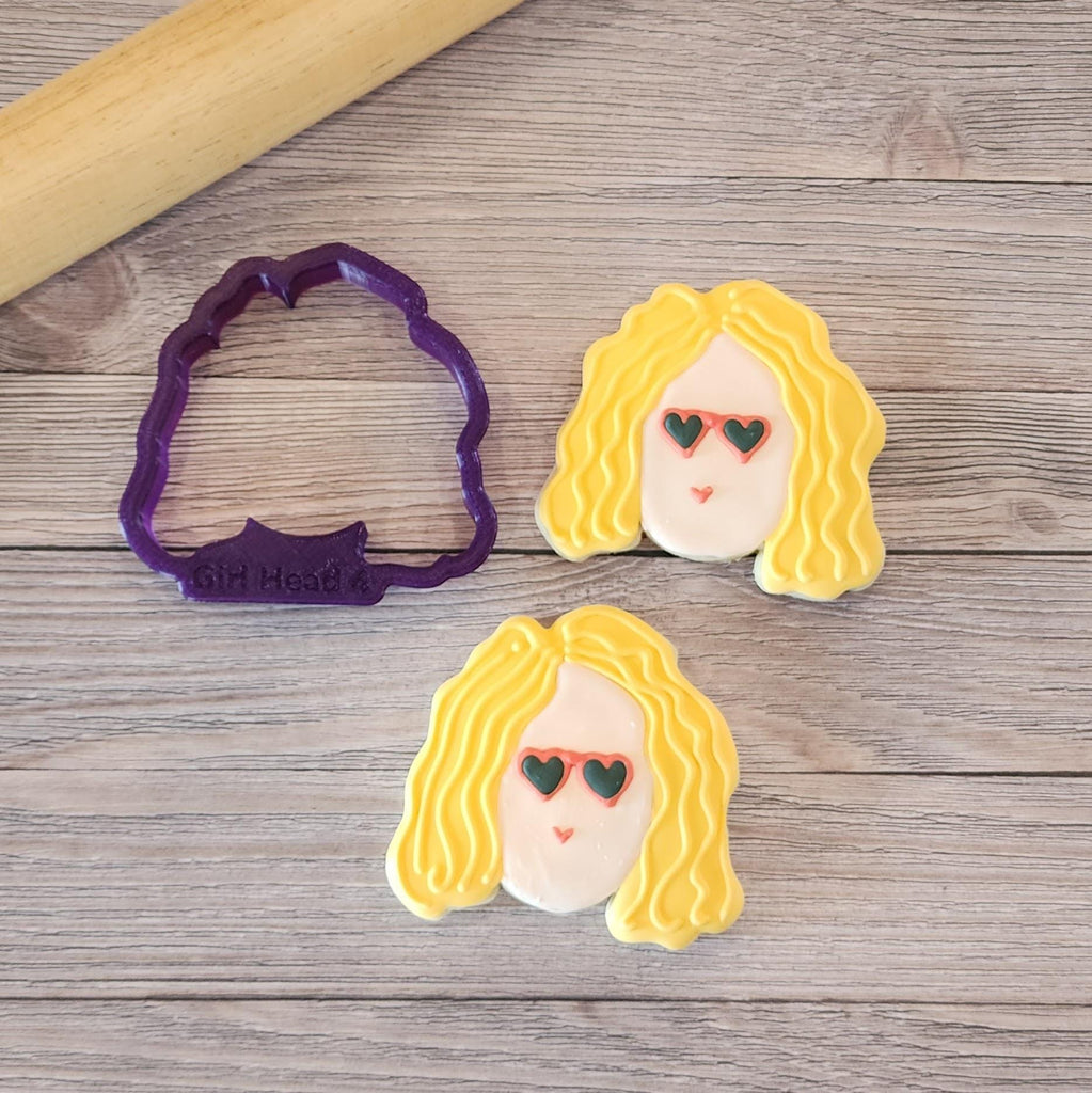 Girl Head Cookie Cutter