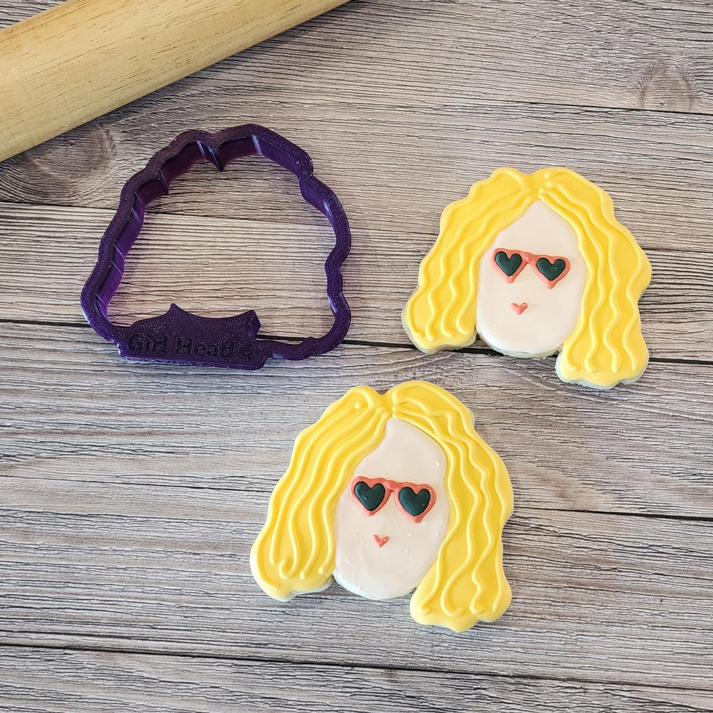 Girl Head Cookie Cutter