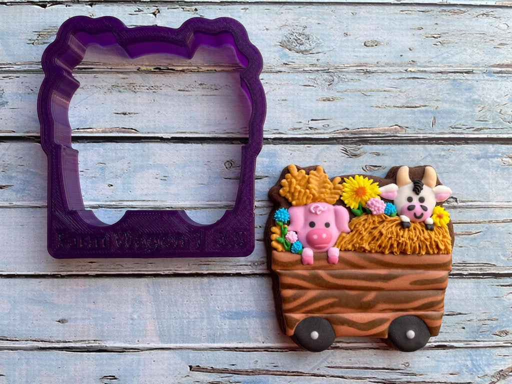 Farm Wagon #1 Cookie Cutter
