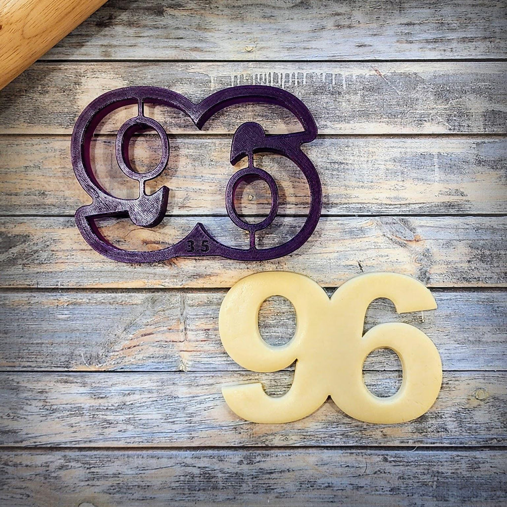 96 Ninety-Six Cookie Cutter