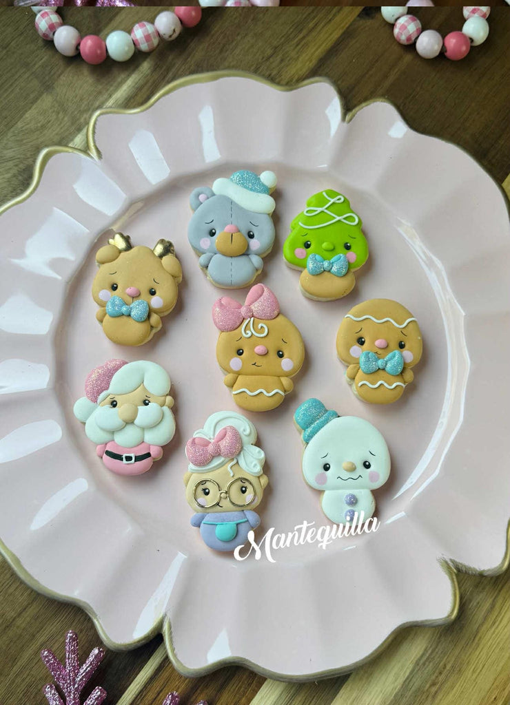 Gingerbread Boy from Sweet Christmas Cookie Cutters by Mantequilla