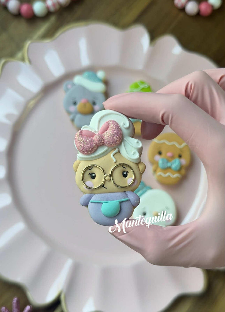 Gingerbread Boy from Sweet Christmas Cookie Cutters by Mantequilla