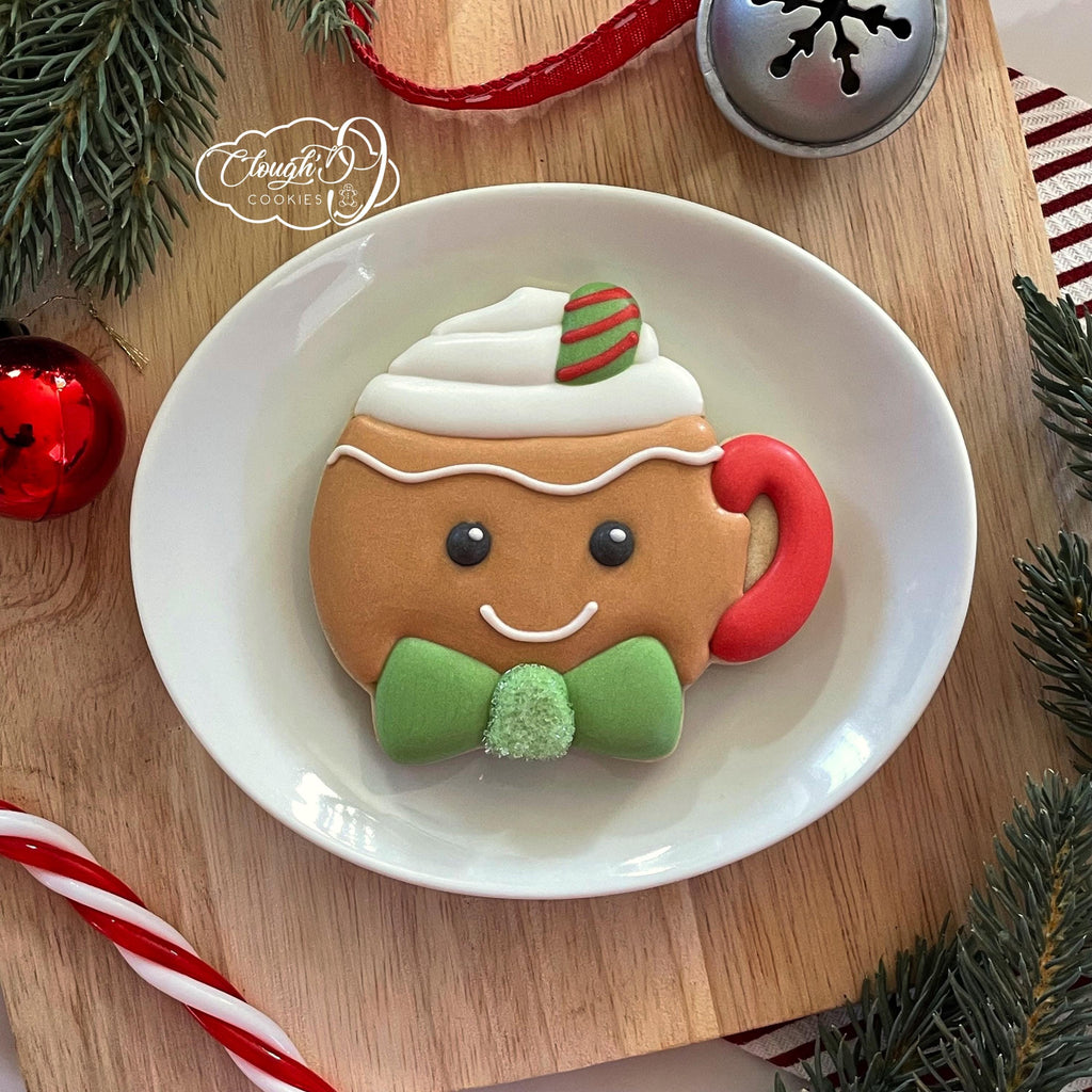 Holly Jolly Set of 5 Cookie Cutters by Clough'd 9 Cookies