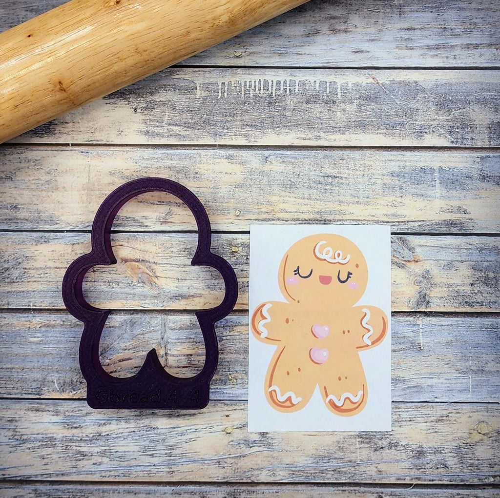 Gingerbread Man #4 Cookie Cutter