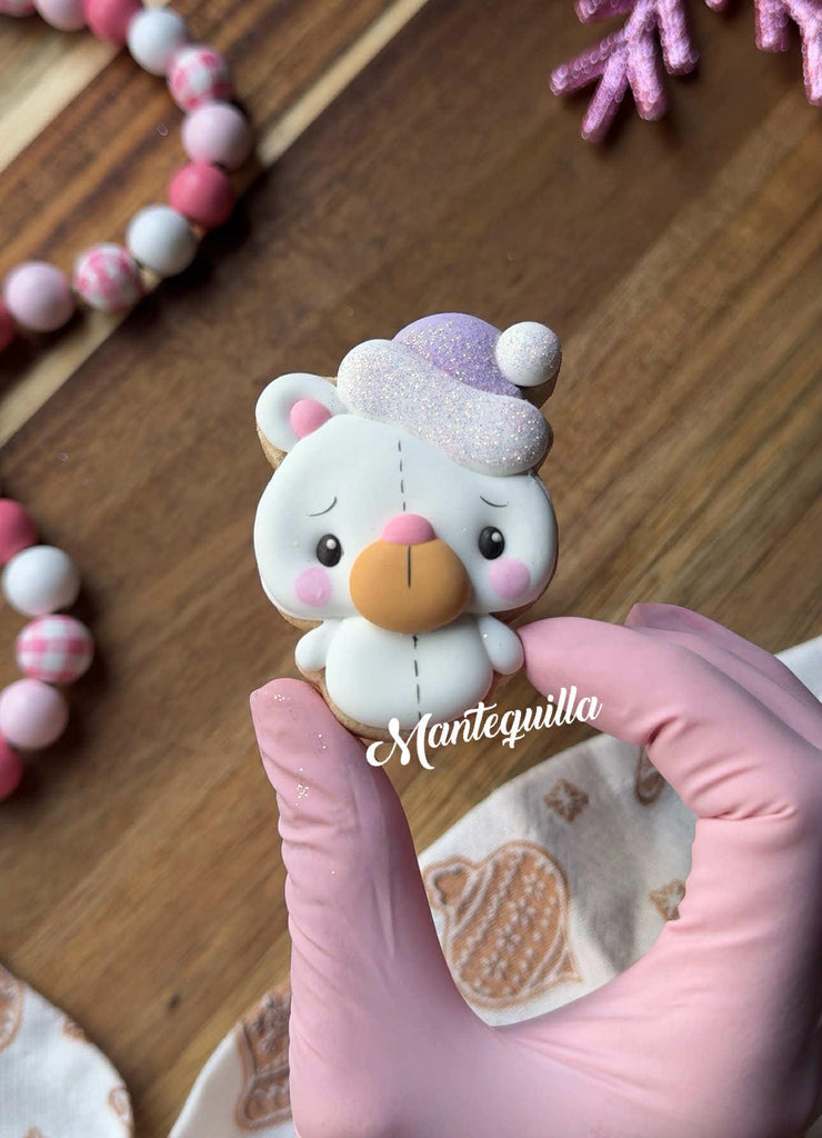 Christmas Snowman from Sweet Christmas Cookie Cutters by Mantequilla