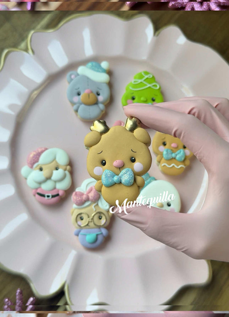 Gingerbread Boy from Sweet Christmas Cookie Cutters by Mantequilla