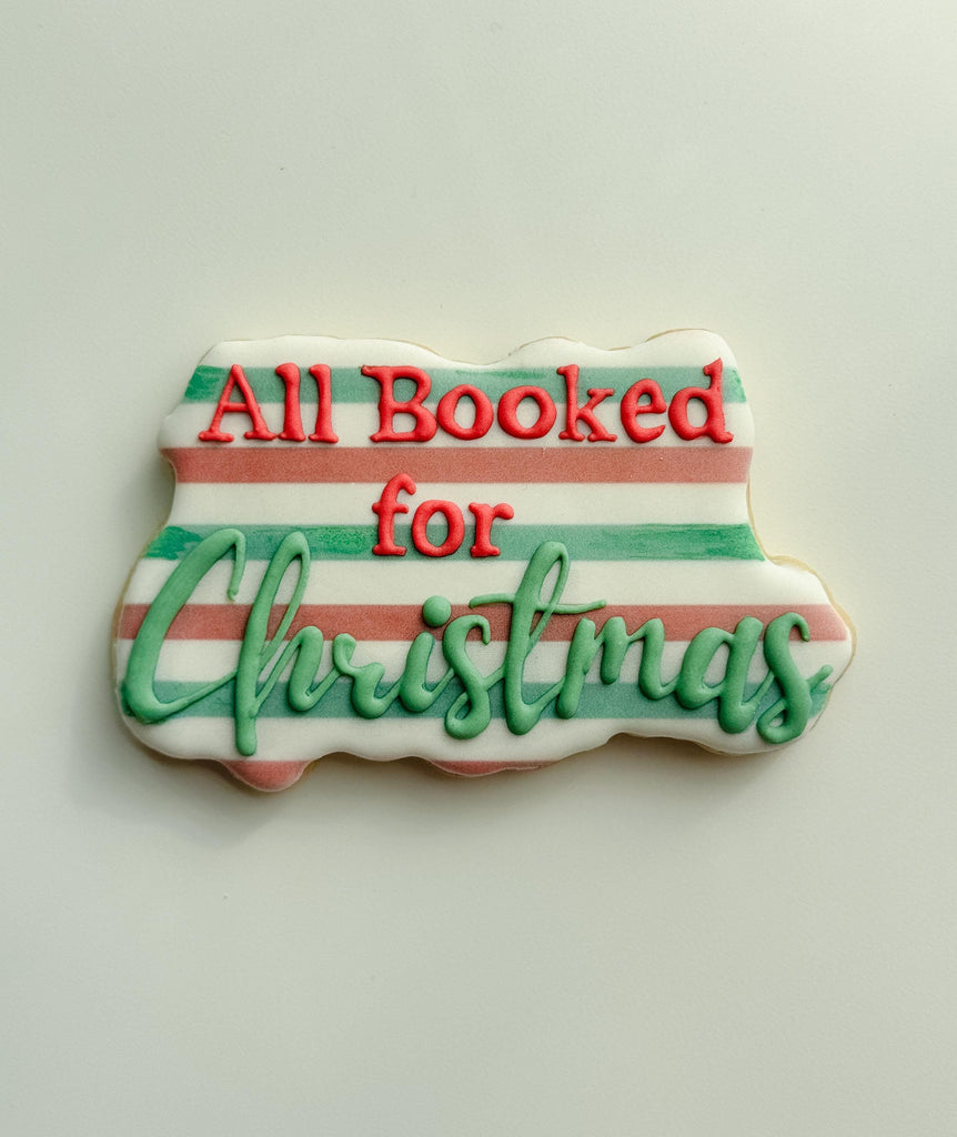 All Booked for Christmas Set of 2 Cookie Cutters