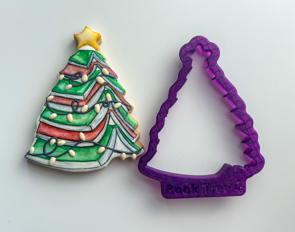 All Booked for Christmas Set of 2 Cookie Cutters