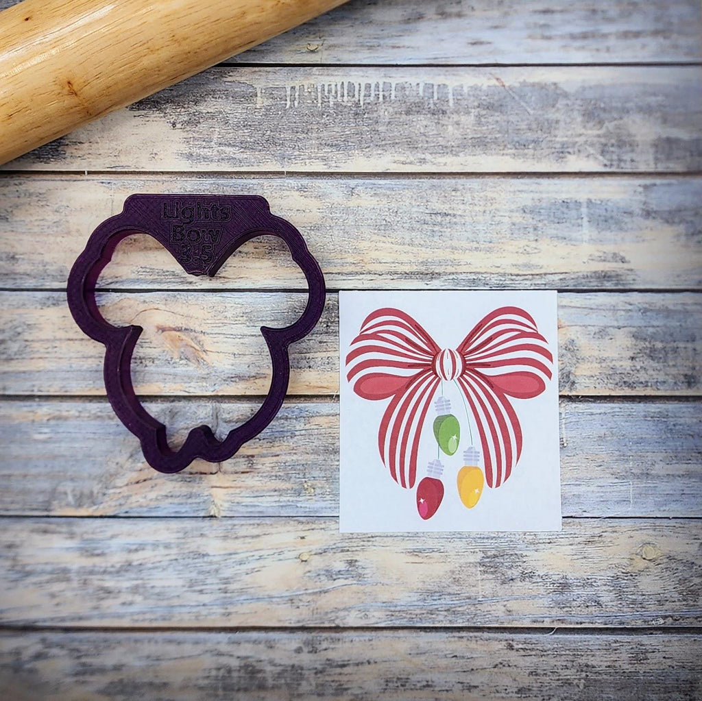 Lights with Bow Cookie Cutter