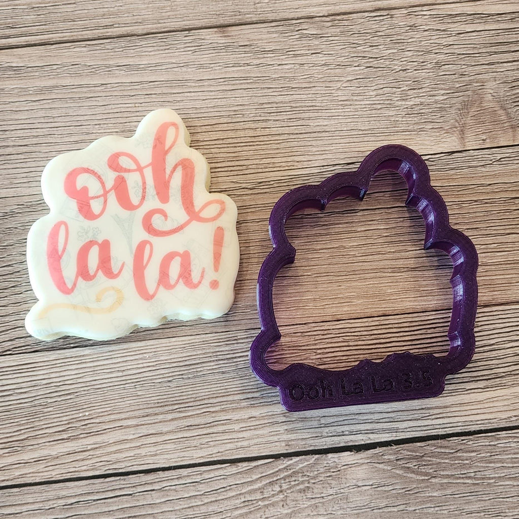 Ooh La La Hand Lettered Cookie Cutter – Bobbi's Cutters