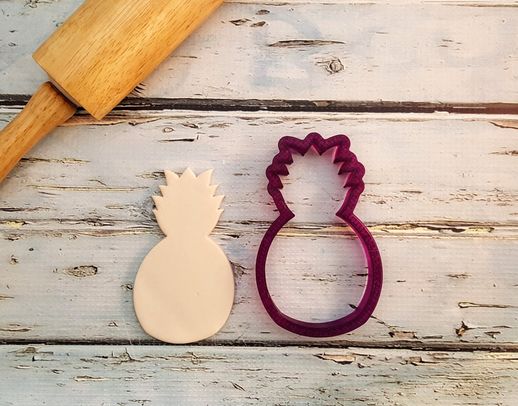 Pineapple Cookie Cutter or Fondant Cutter and Clay Cutter