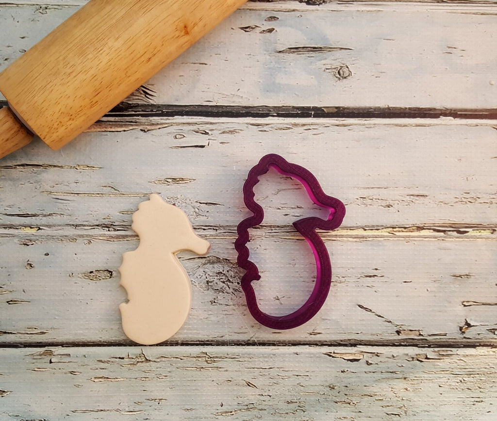 Seahorse Sea Horse Cookie Cutter and Fondant Cutter and Clay Cutter