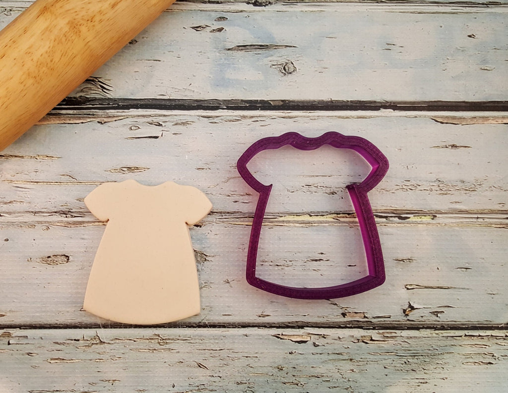 Baby Dress Cookie Cutter and Fondant Cutter and Clay Cutter