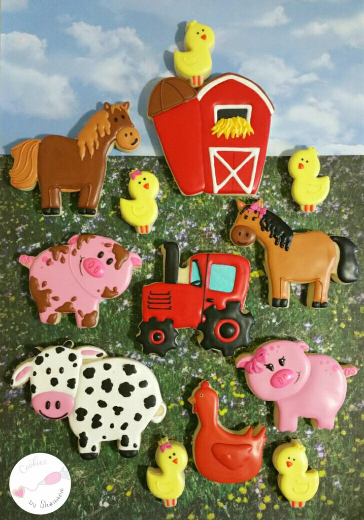 Pig Cookie Cutter and Fondant Cutter and Clay Cutter